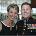 Kim Bradley and Kyle Carpenter